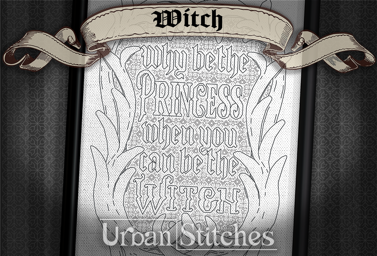 Witch Blackwork