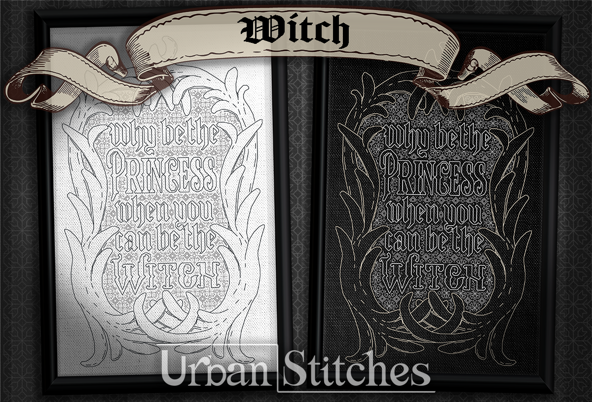 Witch Blackwork