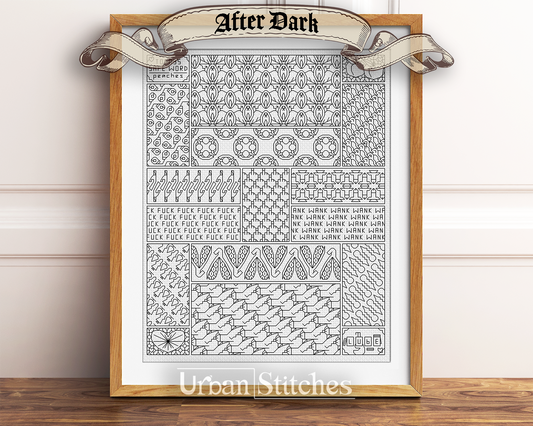 After Dark Blackwork Sampler