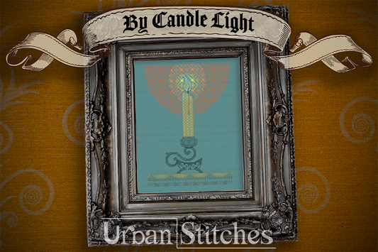 Victorian By Candle Light Blackwork