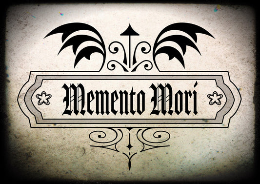 Memento Mori – Urban Stitches (stitch along) SAL – blackwork embroidery Victorian gothic colour
