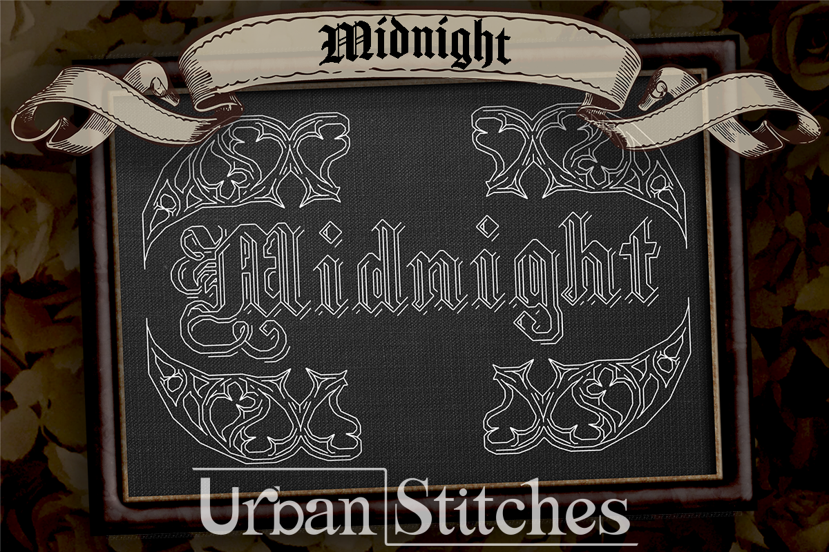 Victorian Midnight Blackwork