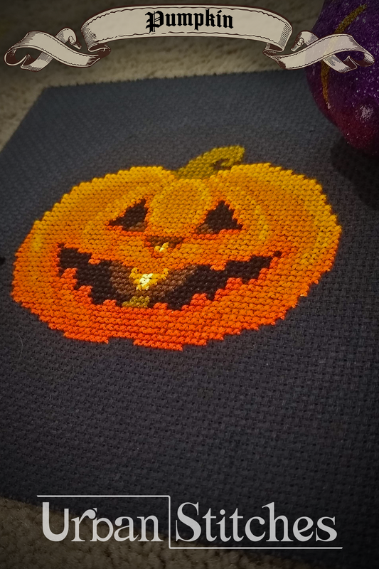 Pumpkin Cross Stitch