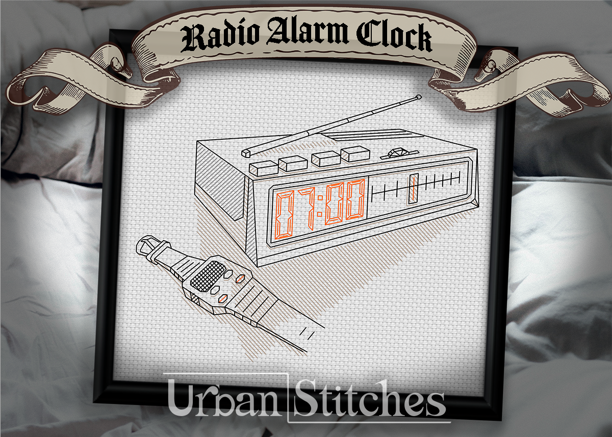 80's Tech Retro 1980's Vintage Technology Collection Blackwork