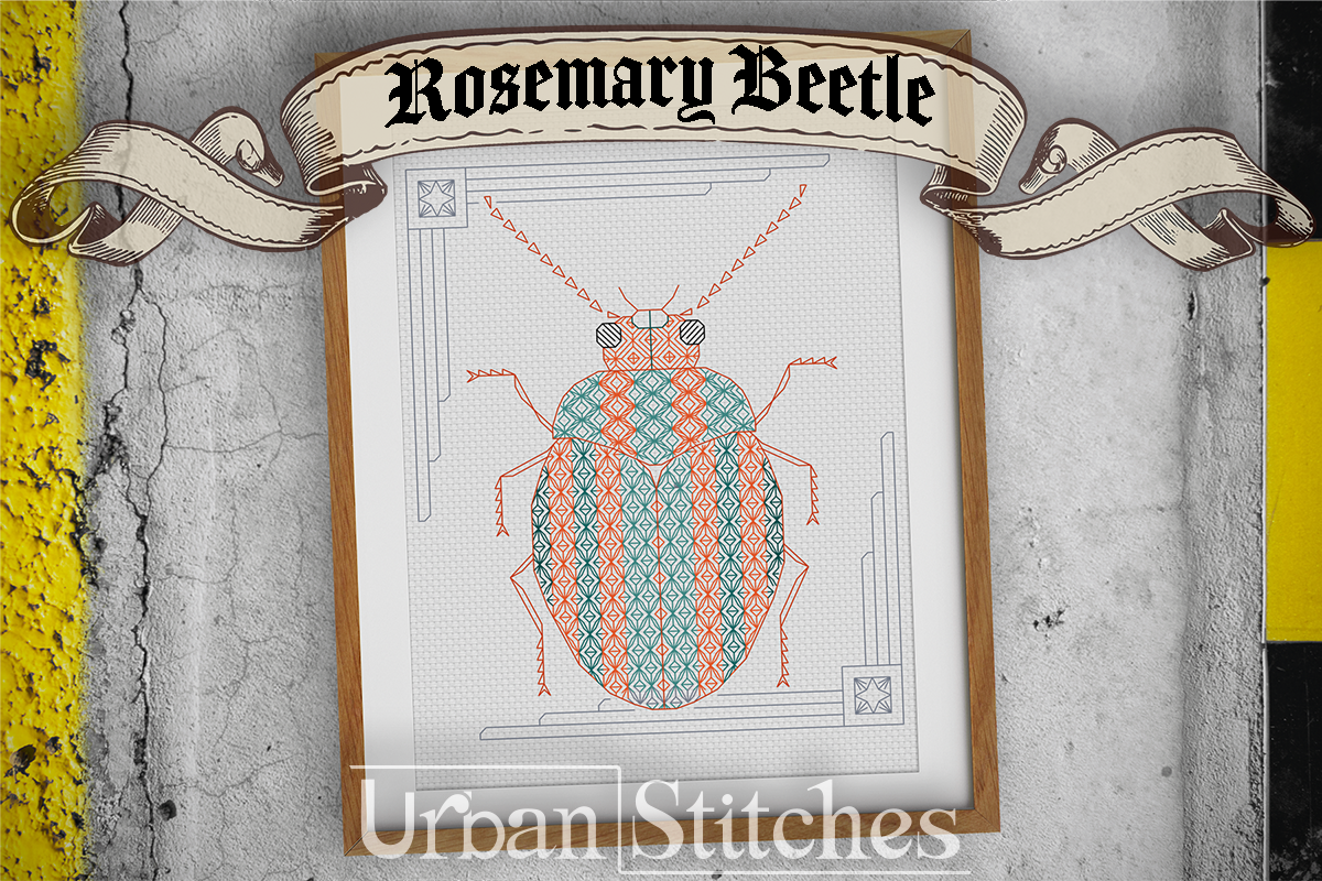 Collection of 6 insect blackwork series