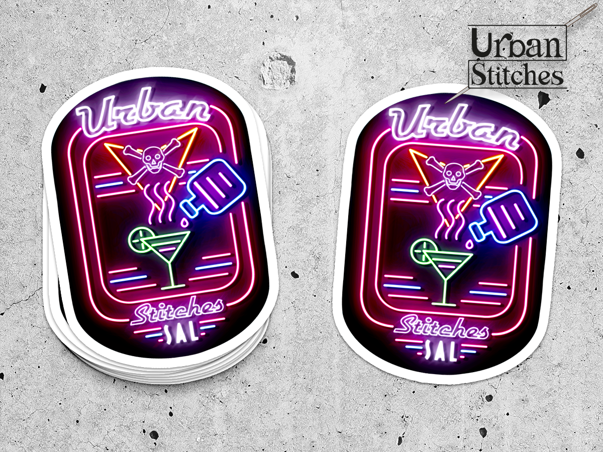 That Which Does Not Kill Us - neon sticker