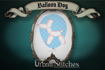 Balloon Dog Blackwork