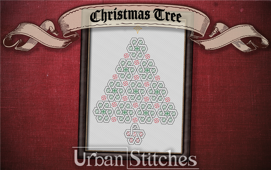 Christmas Tree Blackwork