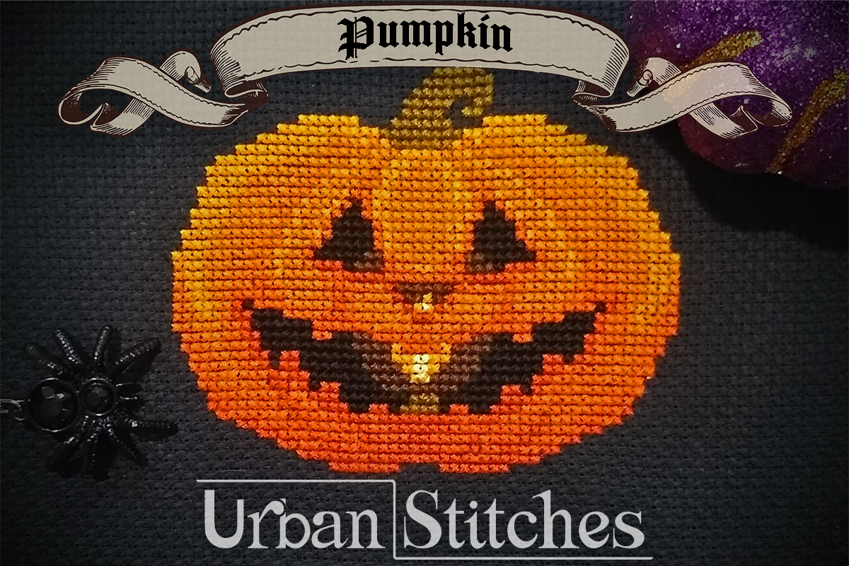 Pumpkin Cross Stitch