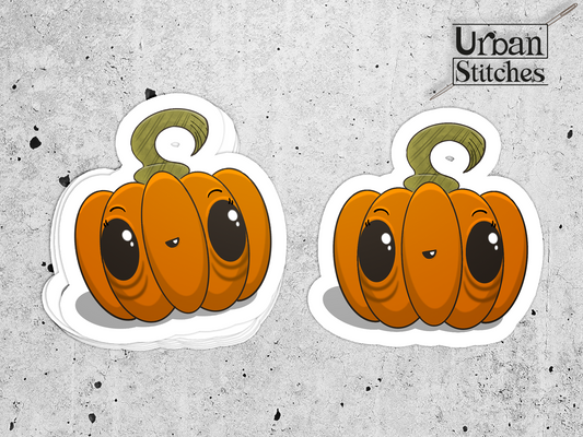 Cute Pumpkin Sticker